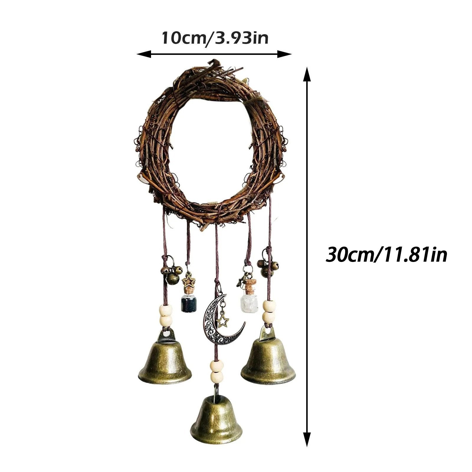 🧙‍♀️🔔100% Handmade Witch Bells Wind Chime for Home Protection (Handmade by Jordan Maynard®)