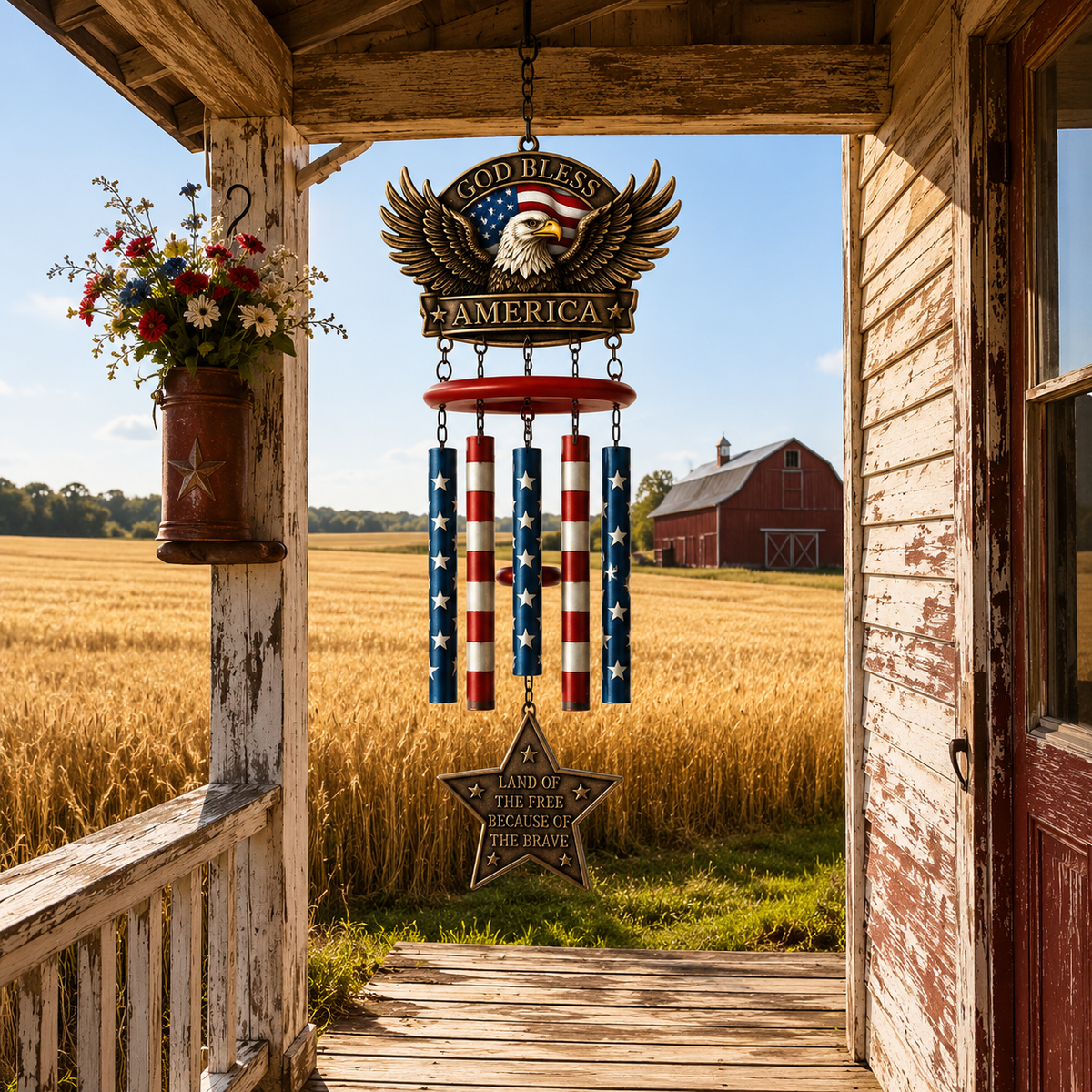 💥Flash Sale - Up To 49% Off ⏰ - Independence Day™ Commemorative Wind Chime