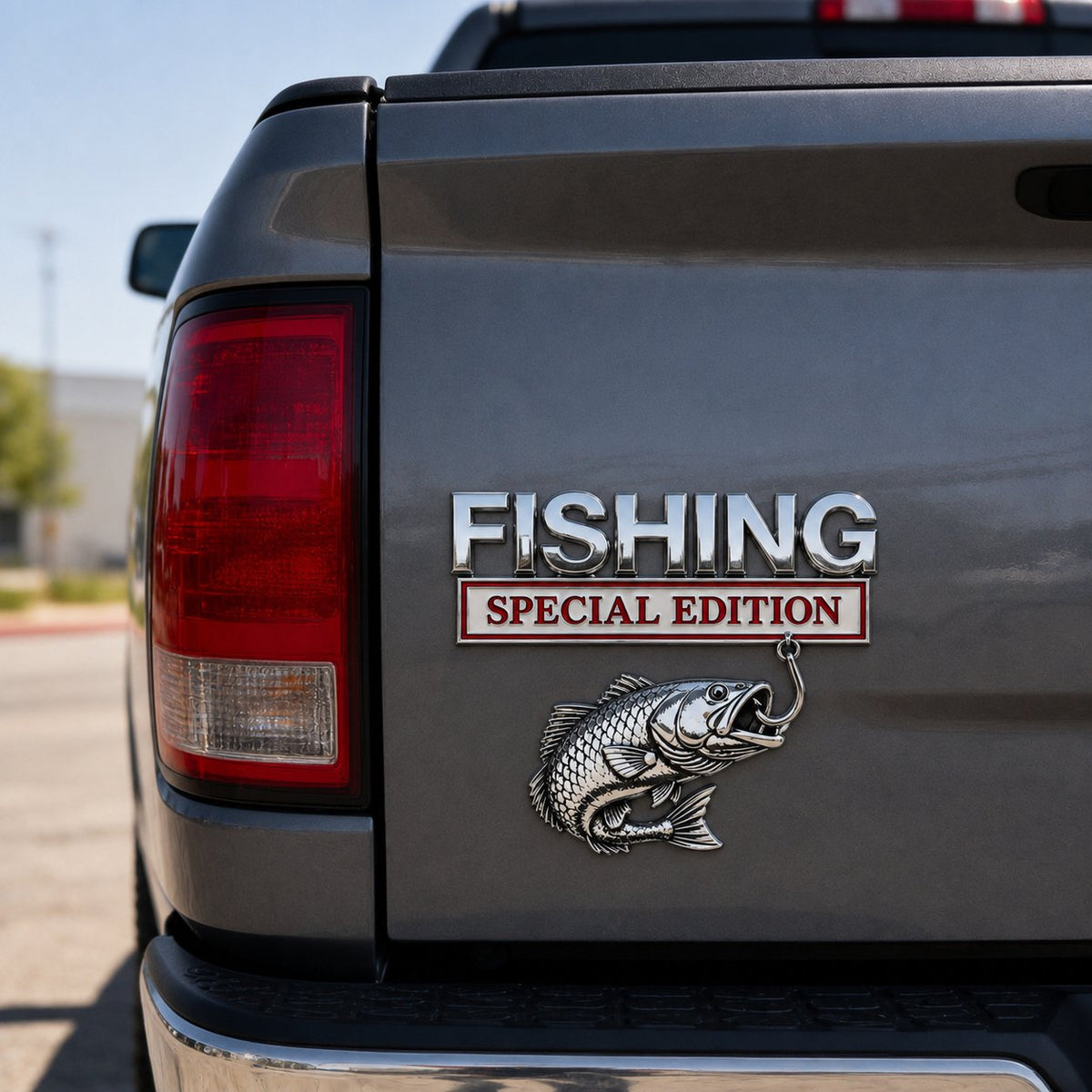 🔥LAST DAY 49% OFF- 🎣 Fishing Special Edition Premium 3D Metal Vehicle Emblem Badge