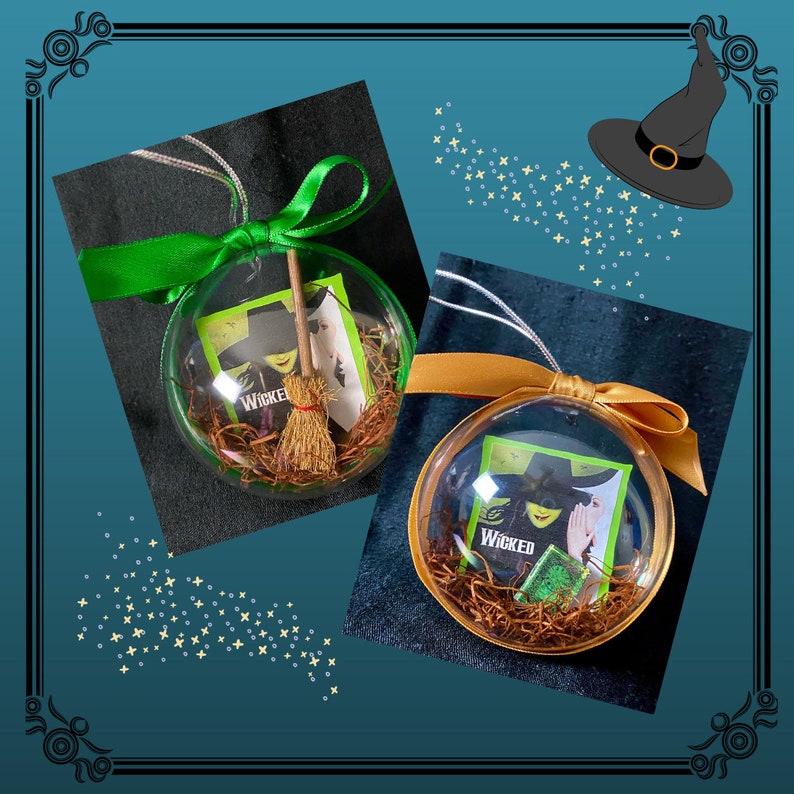 🧹Wicked Movie Christmas Ornament