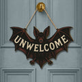 Fun Gothic Wooden Halloween Door Sign/Pendant