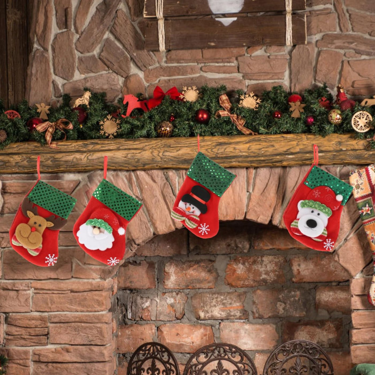 Christmas Stocking Hanging Ornaments