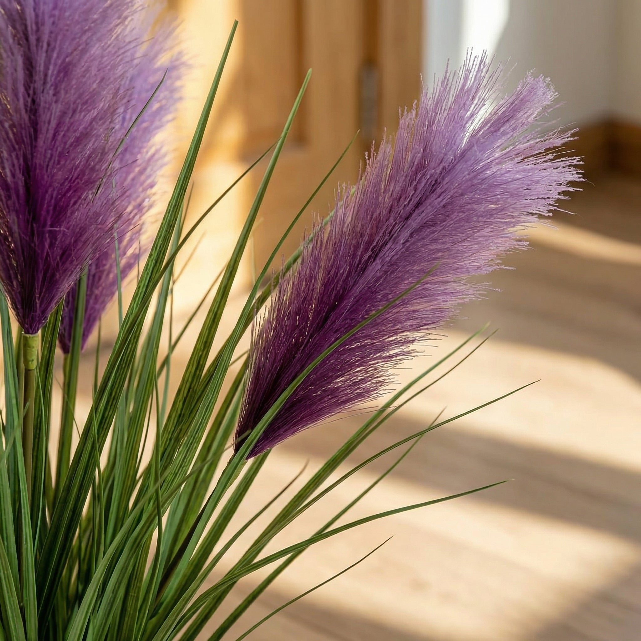 31.5 inches Tall Purple Pampas Grass Arrangement