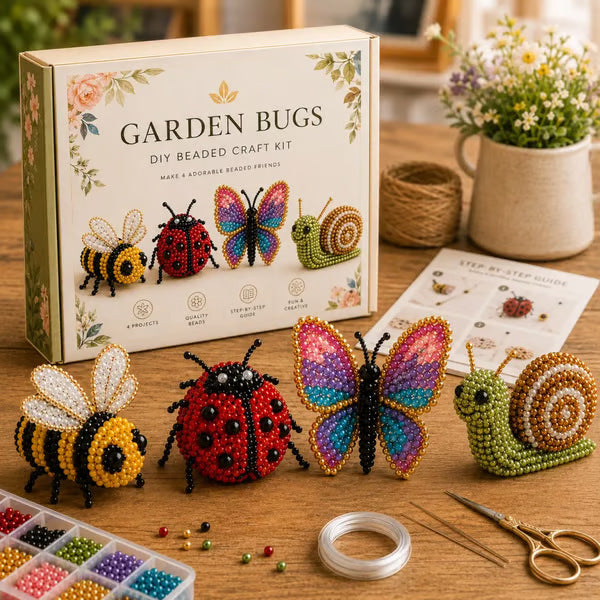 3D Beaded DIY Craft Kits – 24 Unique Themes Collection