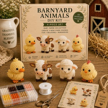 3D Beaded DIY Craft Kits – 24 Unique Themes Collection