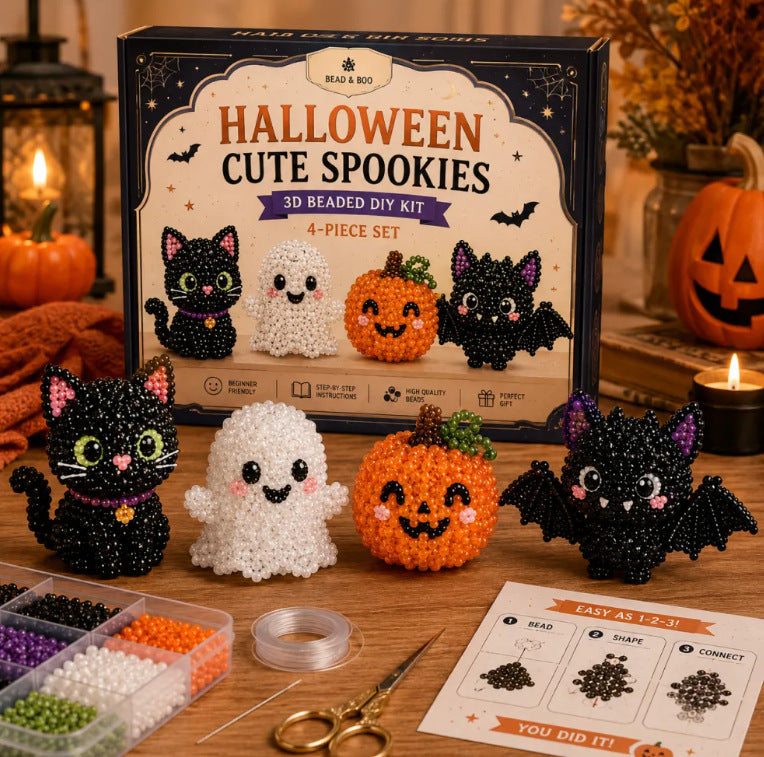 3D Beaded DIY Craft Kits – 24 Unique Themes Collection
