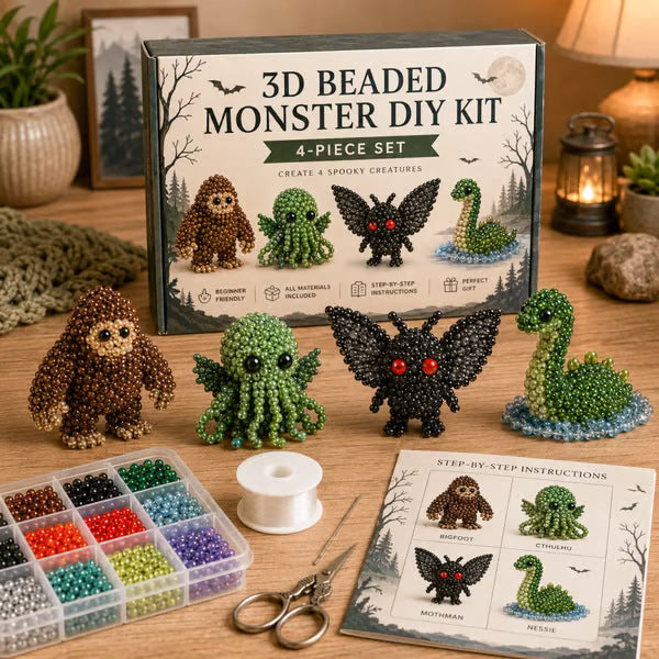 3D Beaded DIY Craft Kits – 24 Unique Themes Collection