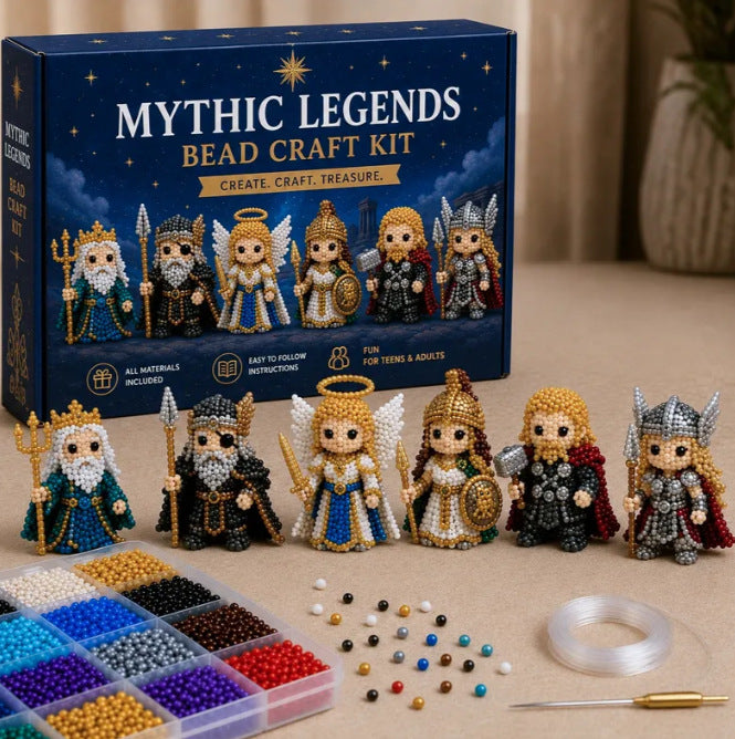 3D Beaded DIY Craft Kits – 24 Unique Themes Collection