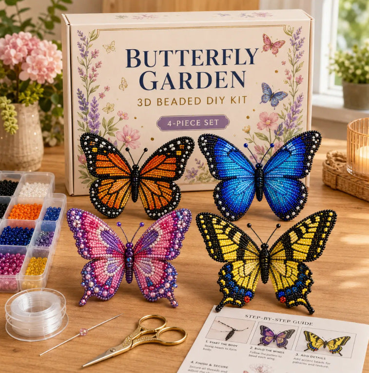 3D Beaded DIY Craft Kits – 24 Unique Themes Collection