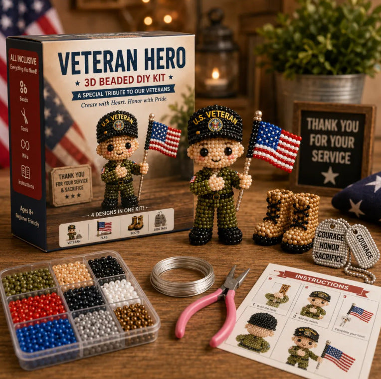 3D Beaded DIY Craft Kits – 24 Unique Themes Collection